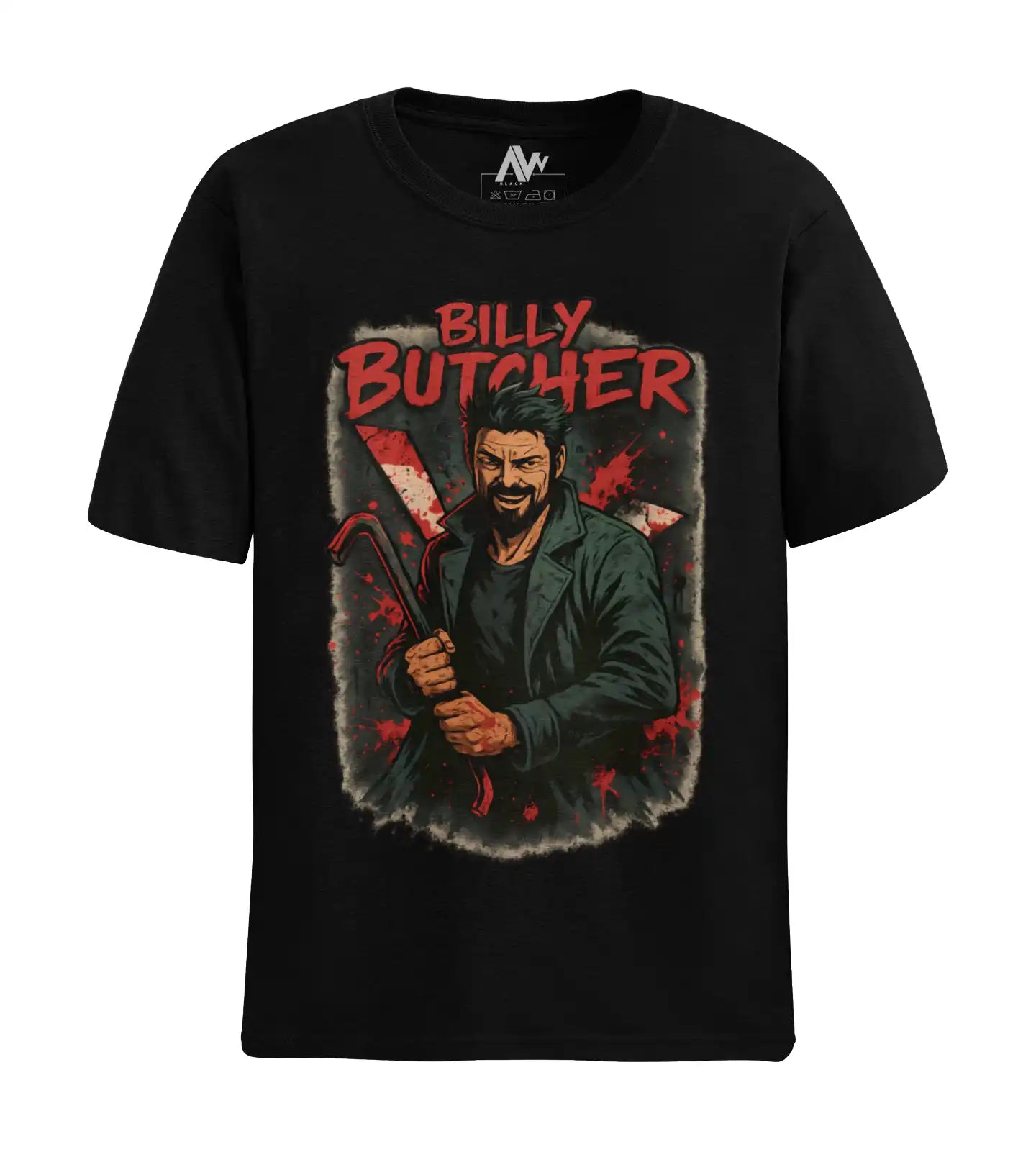 Billy Butcher The Boys Superhero T-Shirt | Multi-Fit Premium 180 GSM | S-7XL