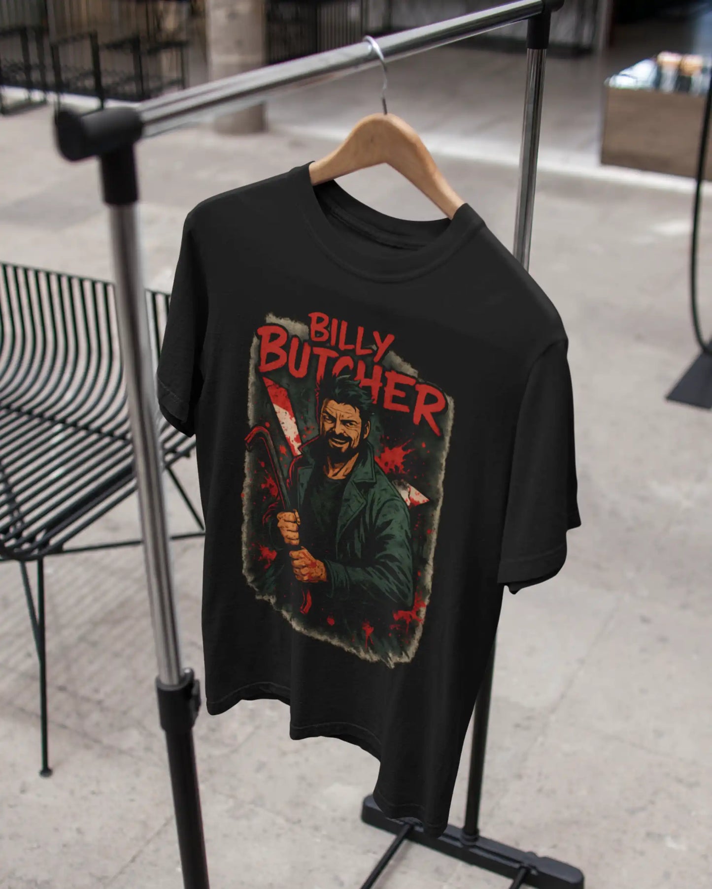 Billy Butcher The Boys Superhero T-Shirt | Multi-Fit Premium 180 GSM | S-7XL