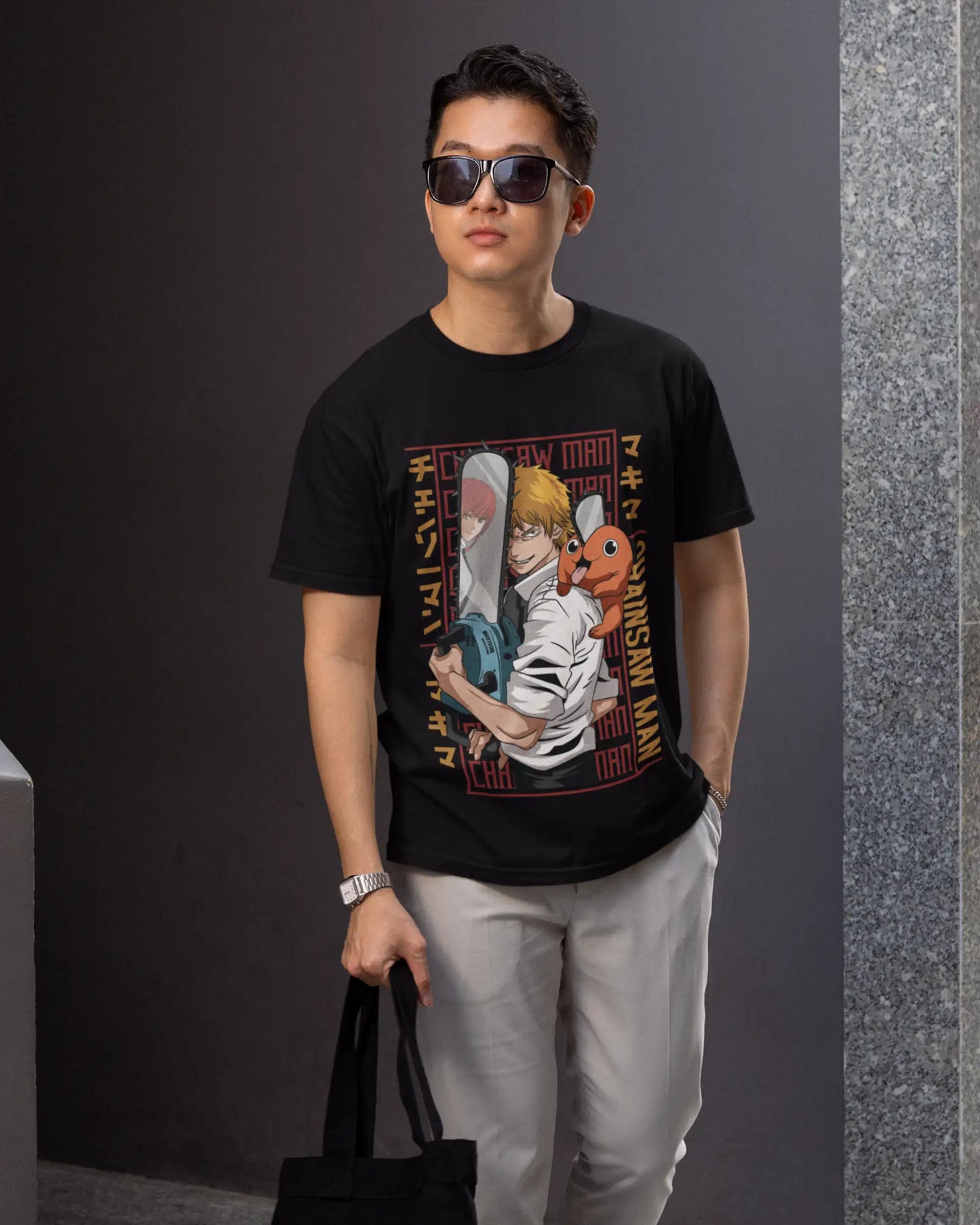 Chainsaw Man Anime T-Shirt | Multi-Fit Premium 180 GSM | S-7XL
