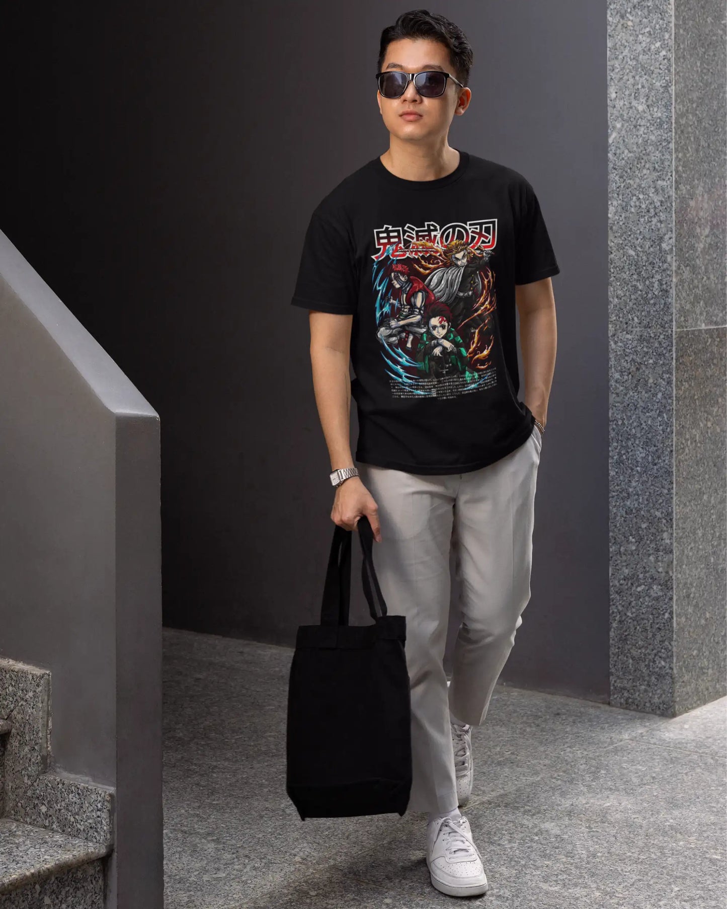 Demon Warrior Trio T-Shirt | Multi-Fit Premium 180 GSM | S-7XL