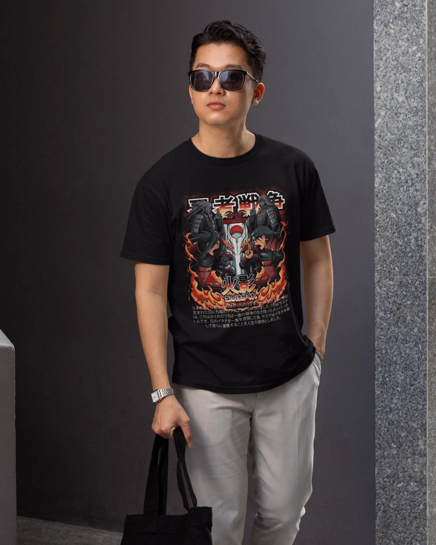 Hashirama vs Madara T-Shirt | Multi-Fit Premium 180 GSM | S-7XL