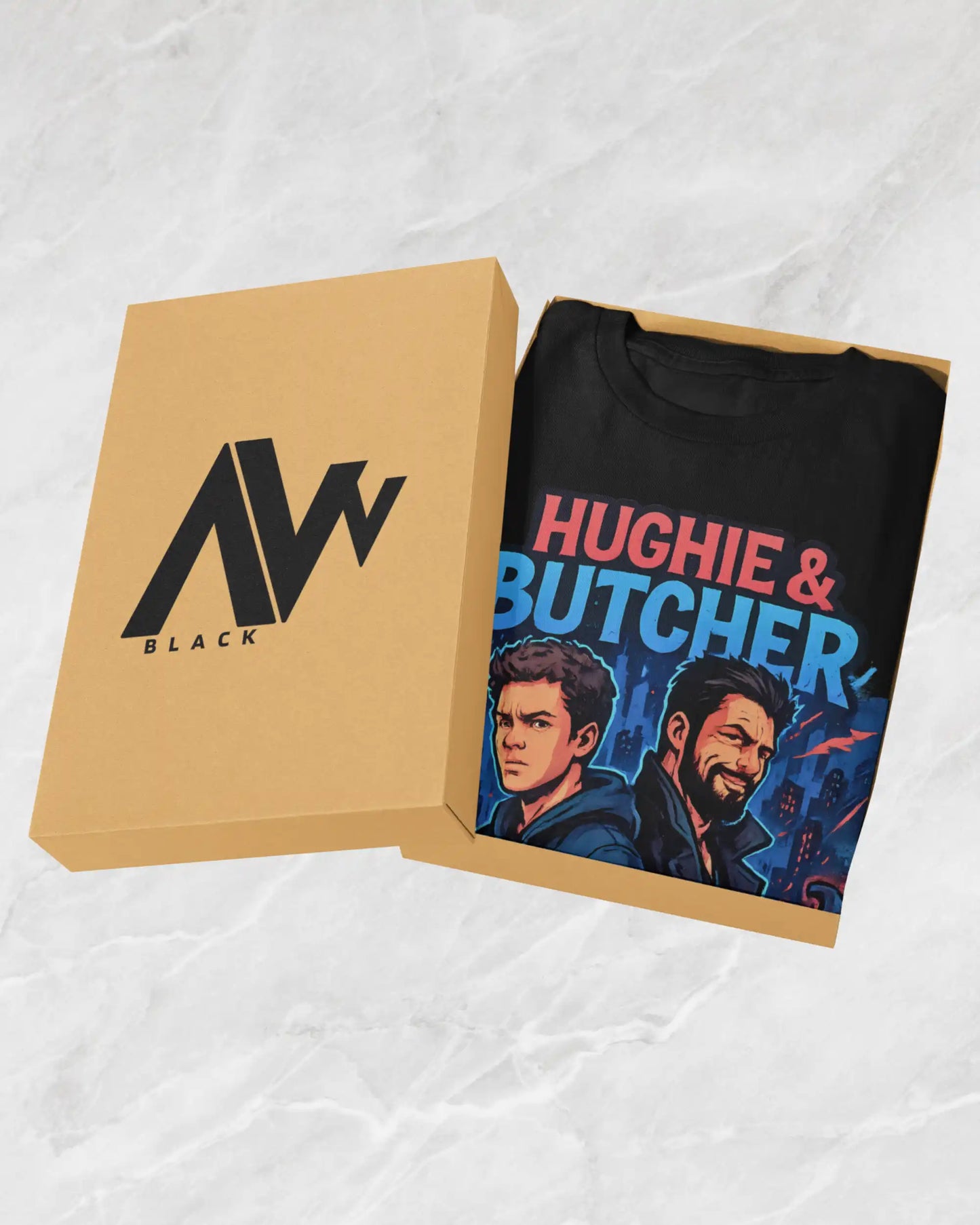 Hughie & Butcher The Boys T-Shirt | Multi-Fit Premium 180 GSM | S-7XL