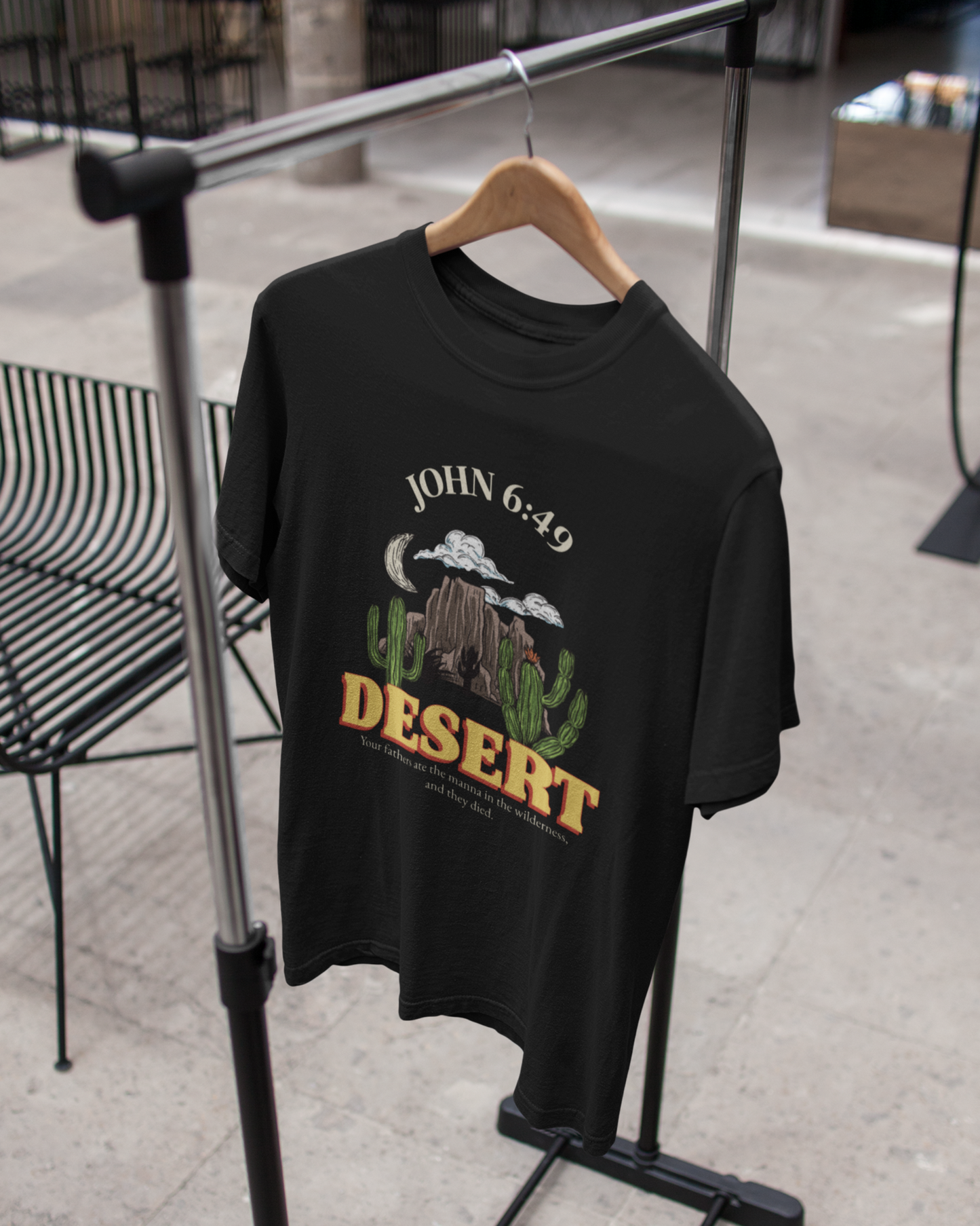 John 649 Christian Tshirt Oversize | Regular Fit | Plus Size Premium Black T-Shirt | S to 7XL
