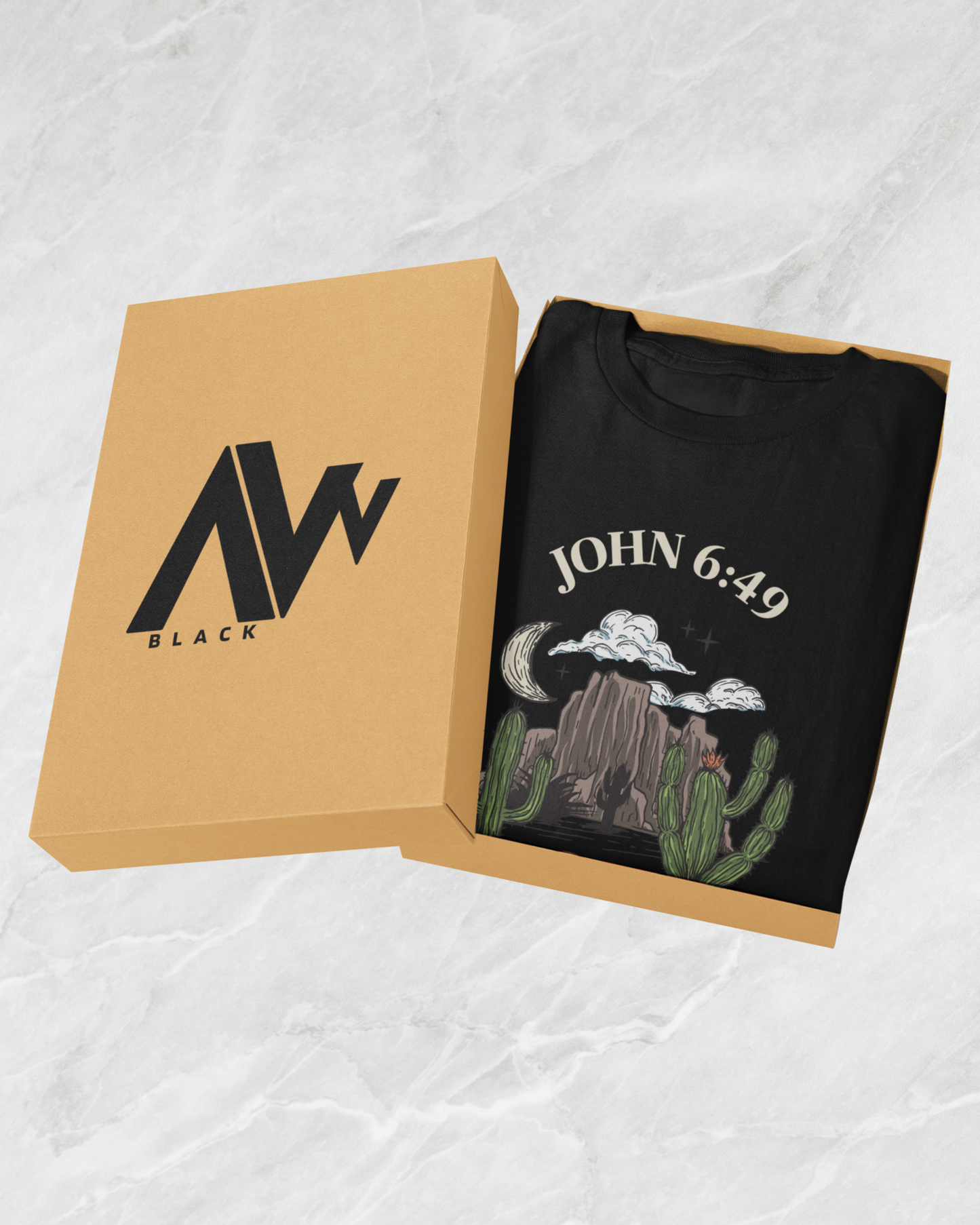 John 649 Christian Tshirt Oversize | Regular Fit | Plus Size Premium Black T-Shirt | S to 7XL