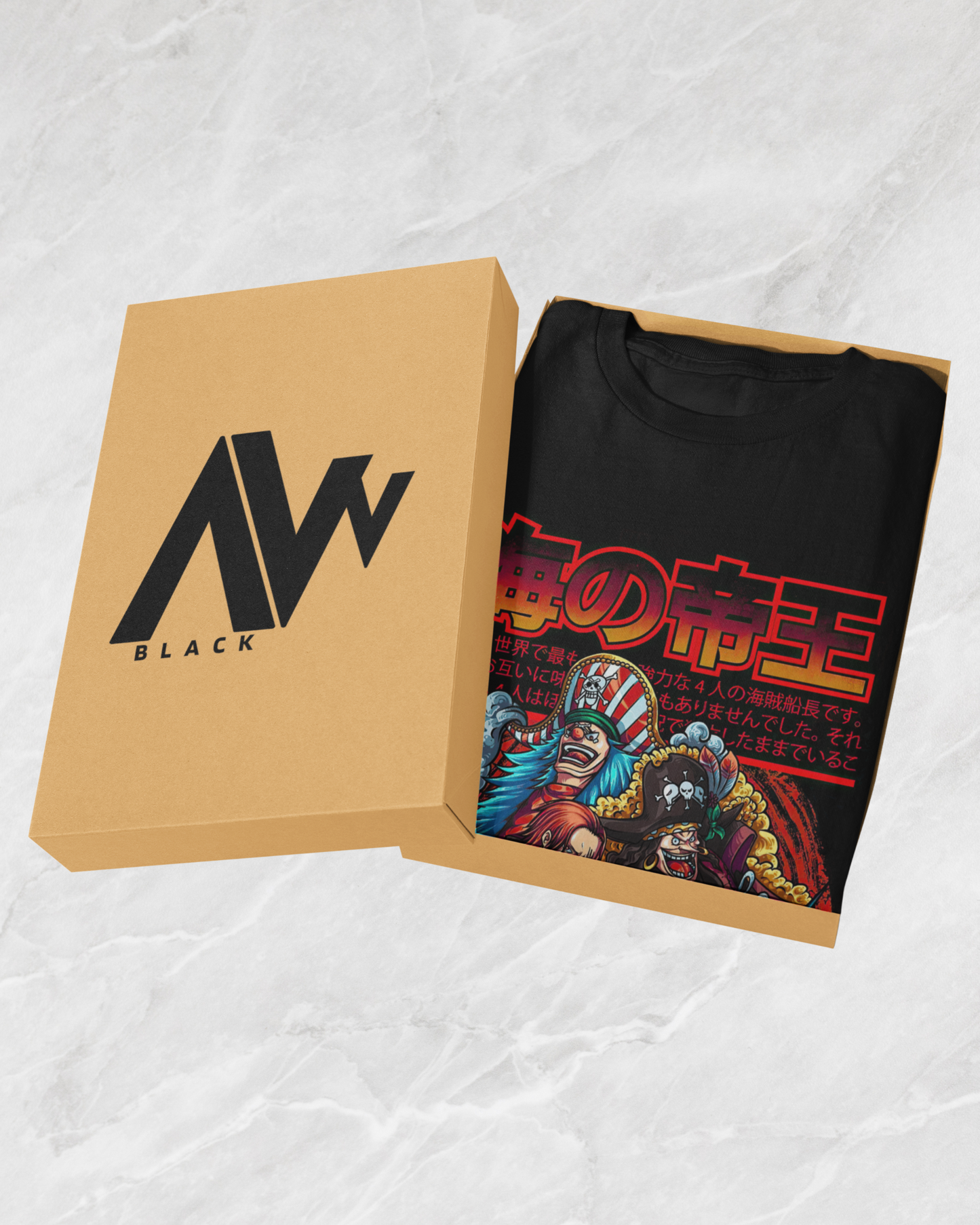 Legends of The Grand Line – One Piece Warriors Edition V2 - Oversize | Regular Fit | Plus Size Premium Black T-Shirt | S to 7XL