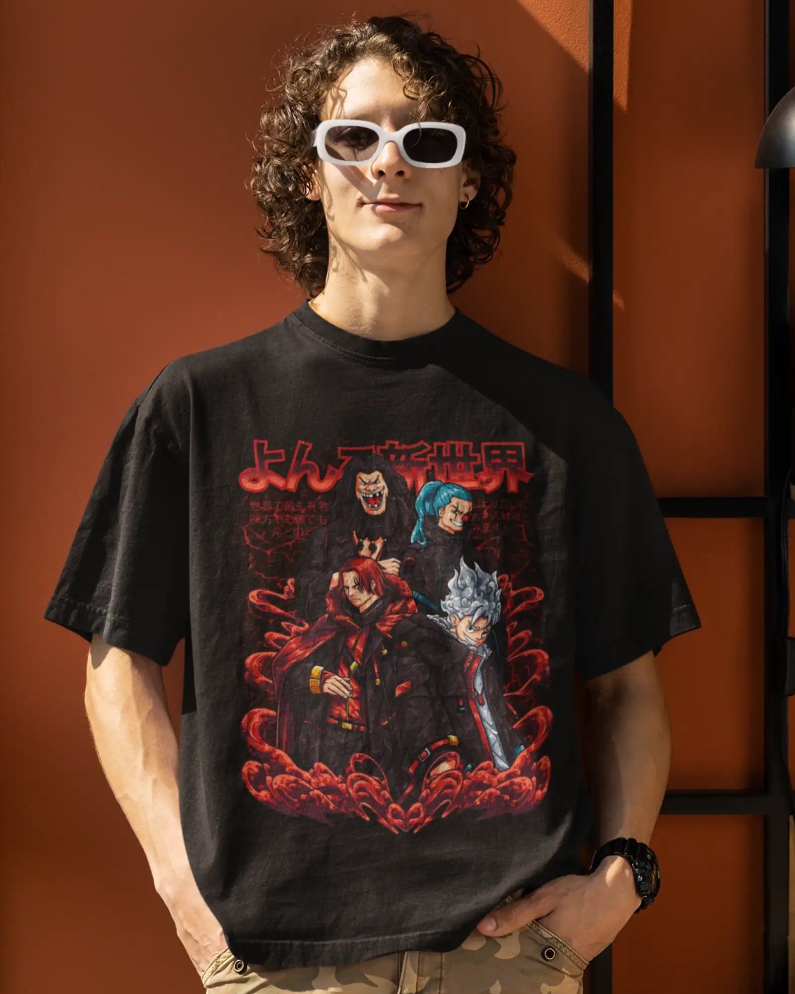 Plus-Size One Piece Zoro T-Shirt 180 GSM | S–7XL | AWBlack Plus-Size One Piece Zoro T-Shirt 180 GSM | S–7XL | AWBlack