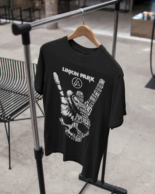 Linkin Park Rock Band T-Shirt – Iconic Skully Legends Tee (Regular & Oversize)