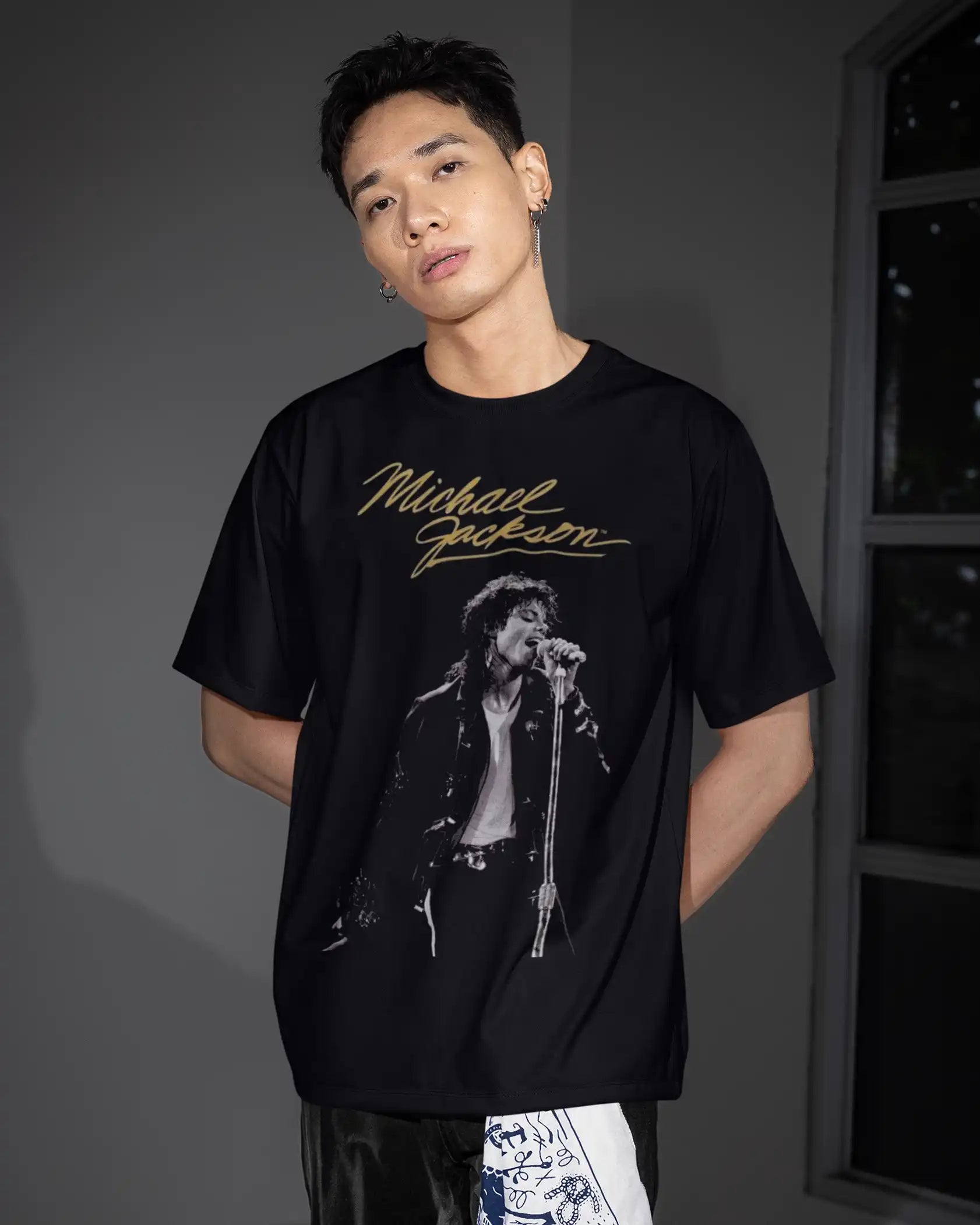 Michael Jackson Live Concert Graphic T-Shirt | 180 GSM Cotton