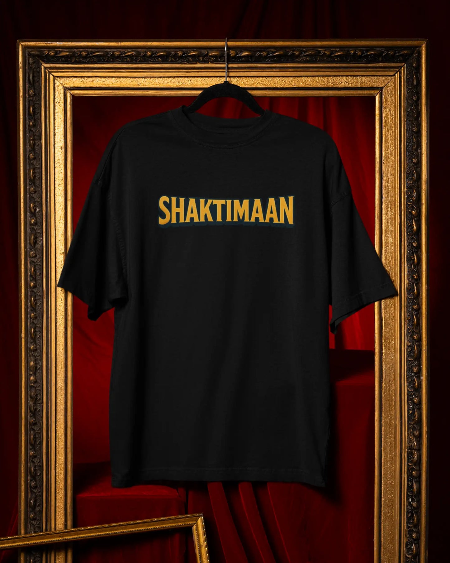 Shaktimaan Oversized T-Shirt | Front & Back Design | Premium 180 GSM