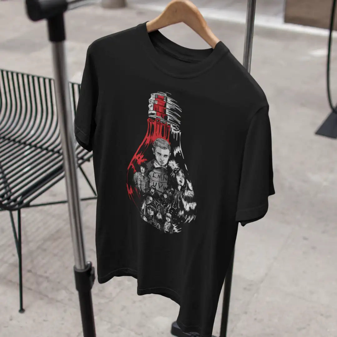 Stranger Things Cast T-Shirt | Multi-Fit Premium 180 GSM | S-7XL