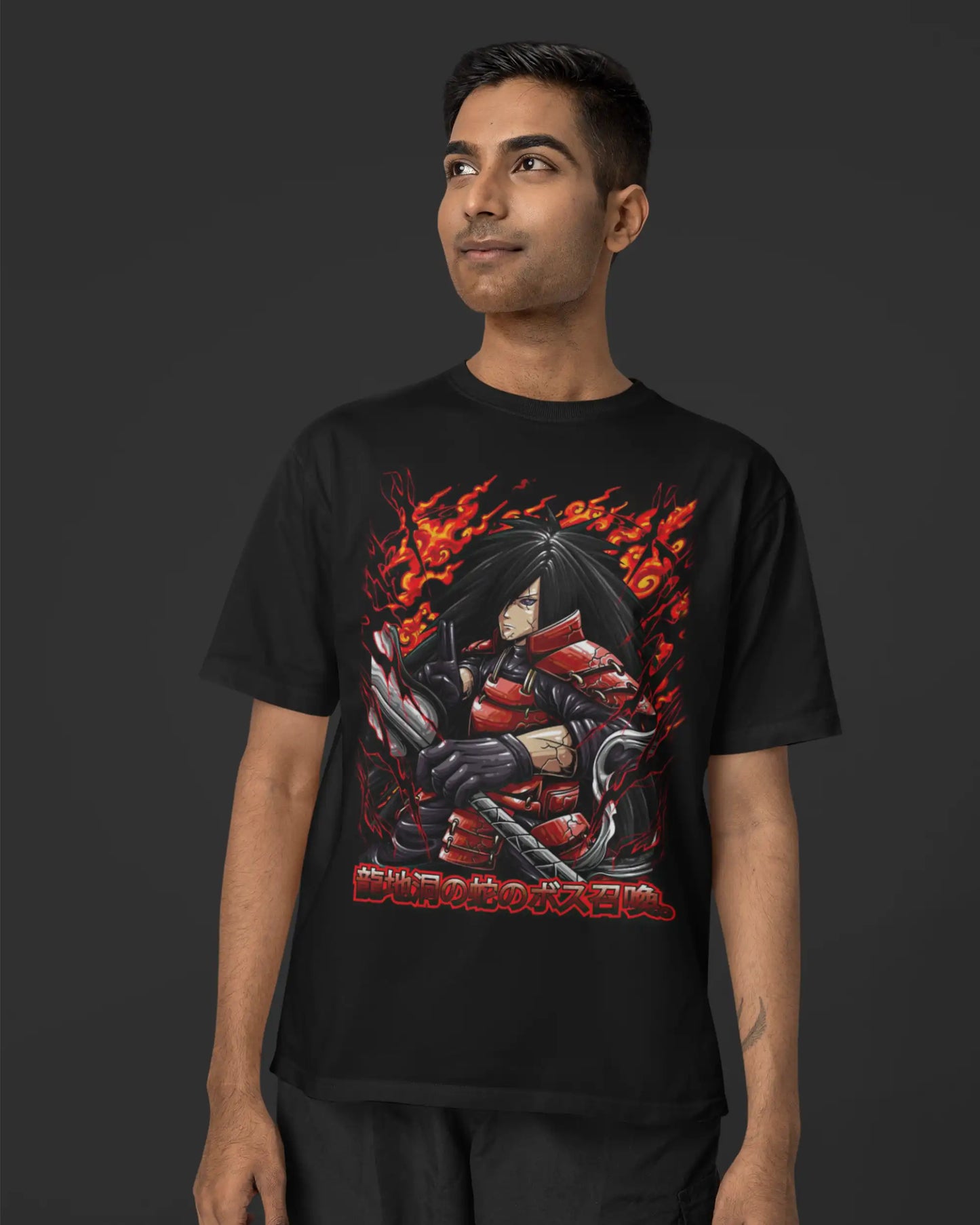 Uchiha Inferno Naruto T-Shirt | Multi-Fit Premium 180 GSM | S-7XL