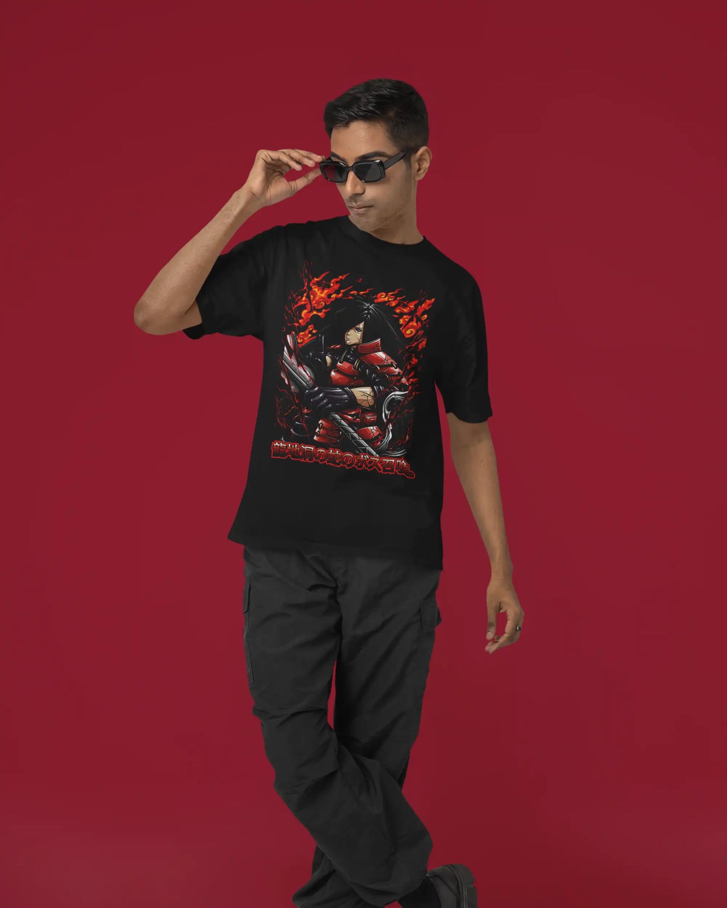 Uchiha Inferno Naruto T-Shirt | Multi-Fit Premium 180 GSM | S-7XL