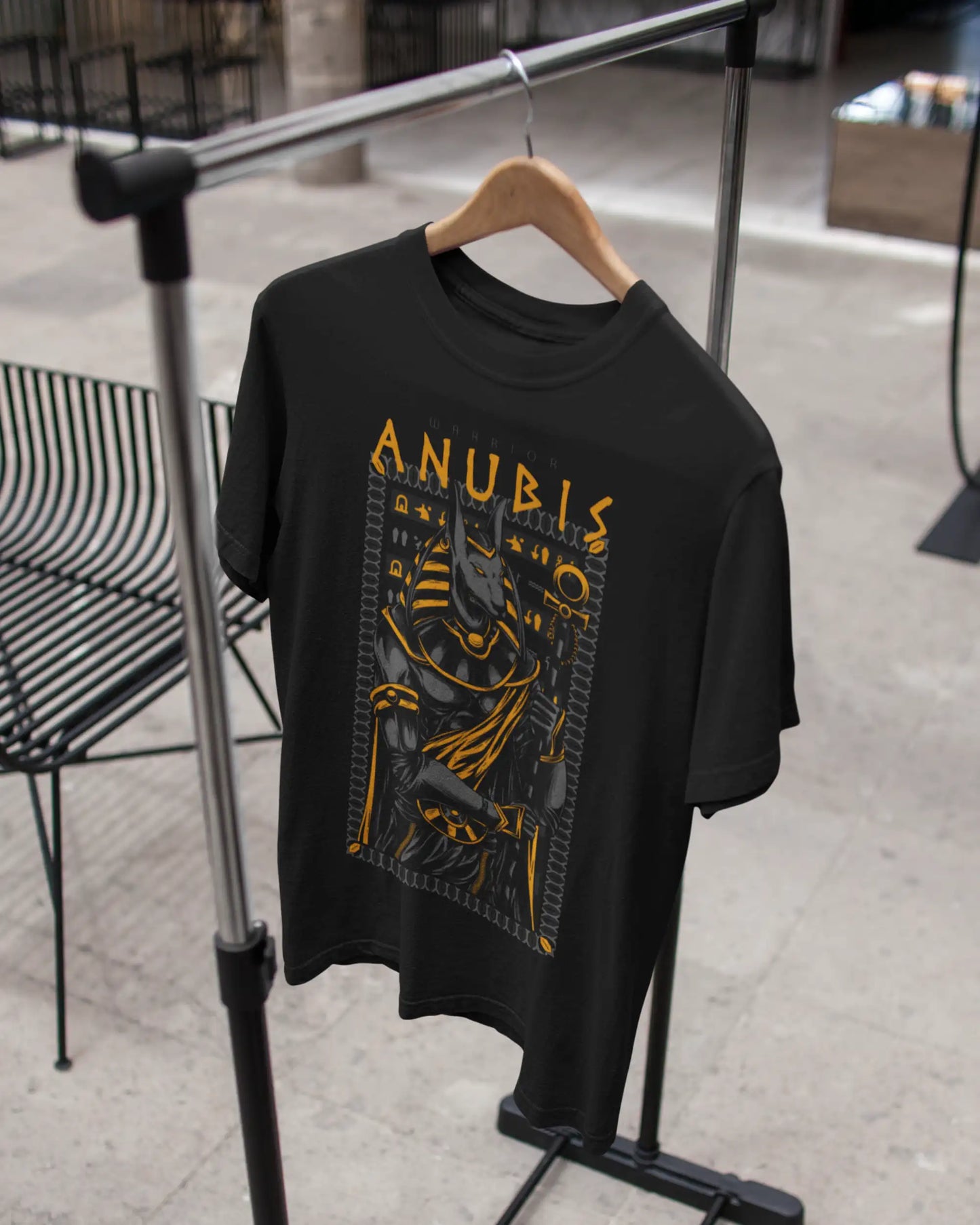 Warrior Anubis Guardian T-Shirt | Multi-Fit Premium 180 GSM | S-7XL
