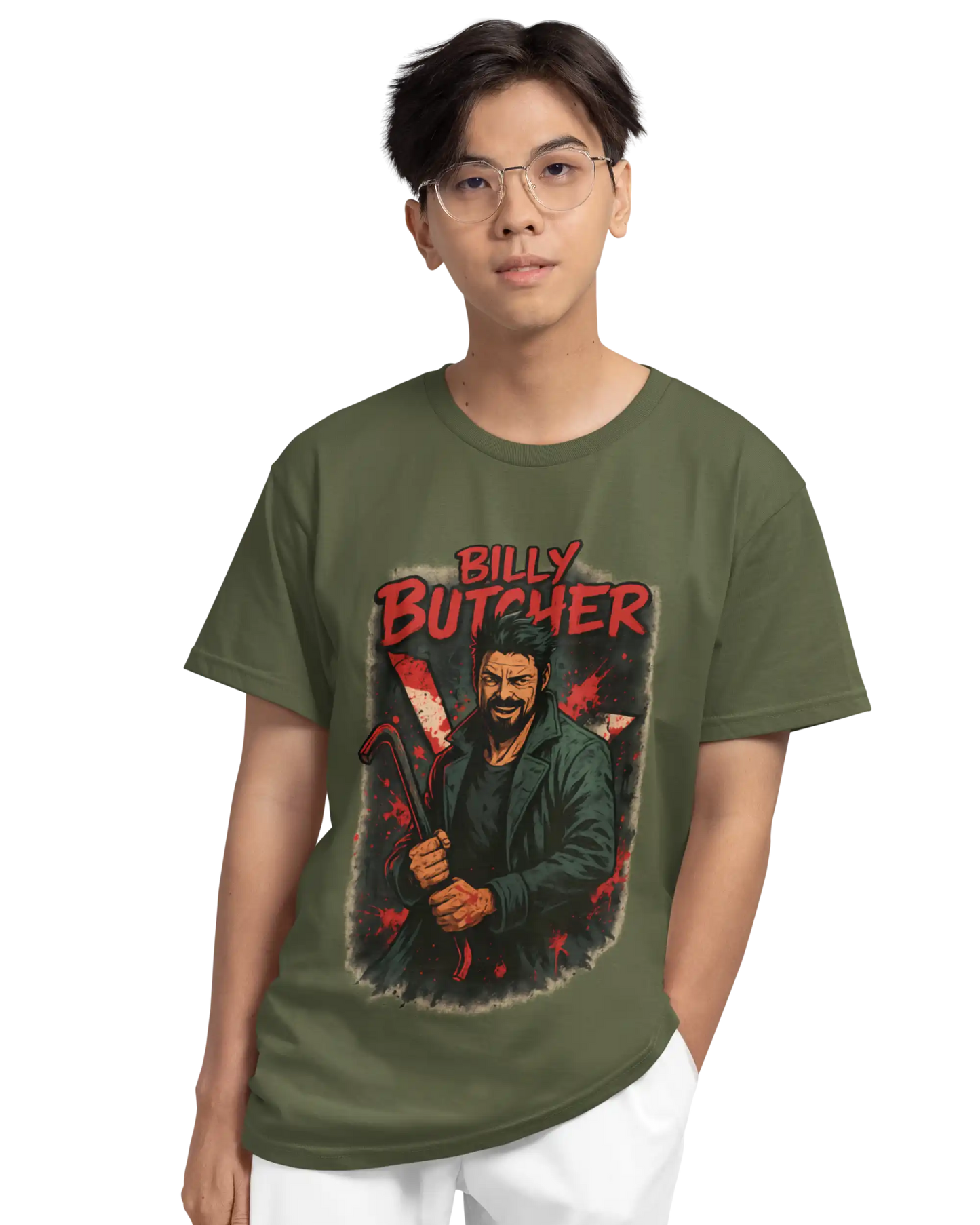 Billy Butcher The Boys Superhero T-Shirt | Multi-Fit Premium 180 GSM | S-7XL