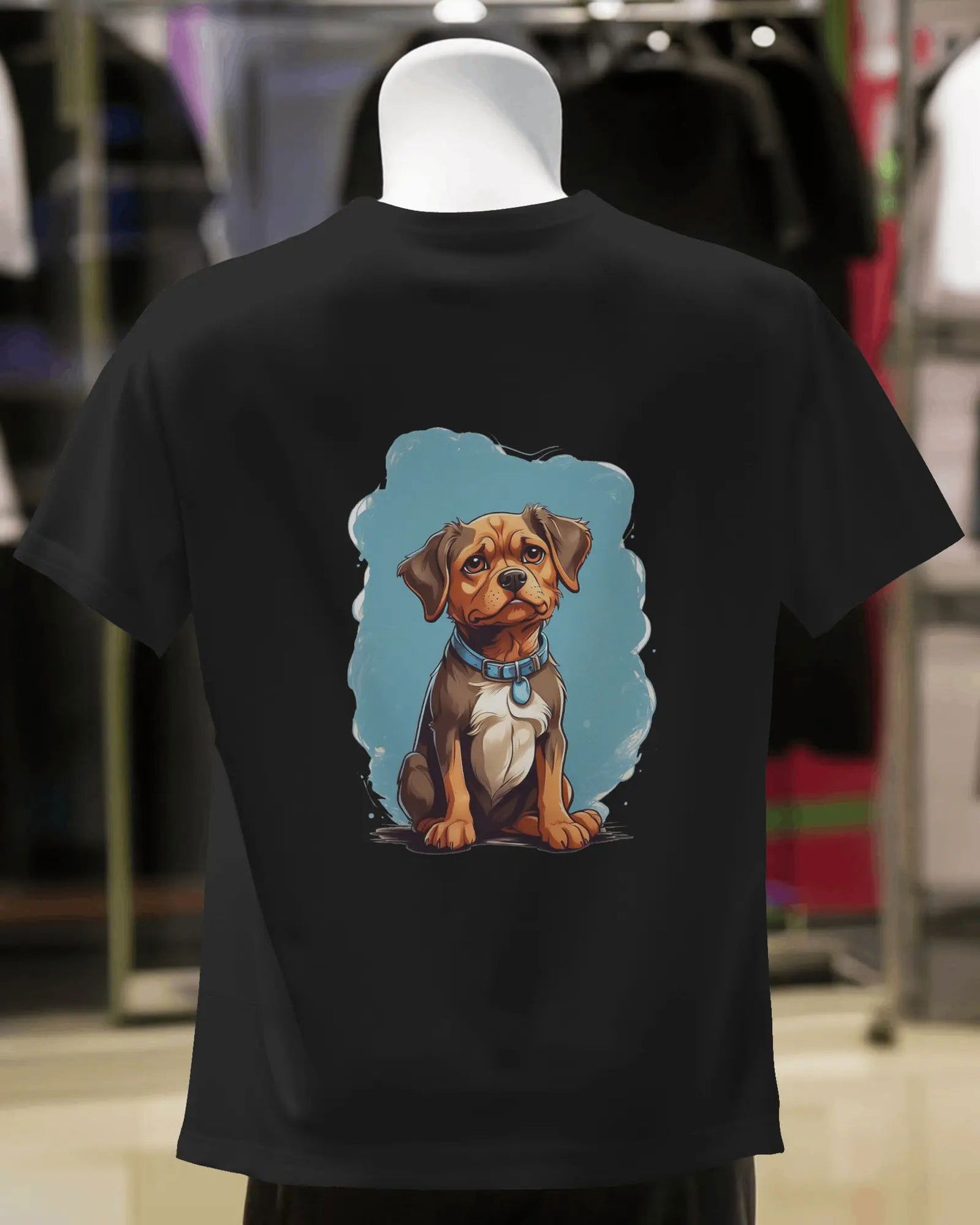 AWBlack ai-melancholy-hound-premium-tshirt