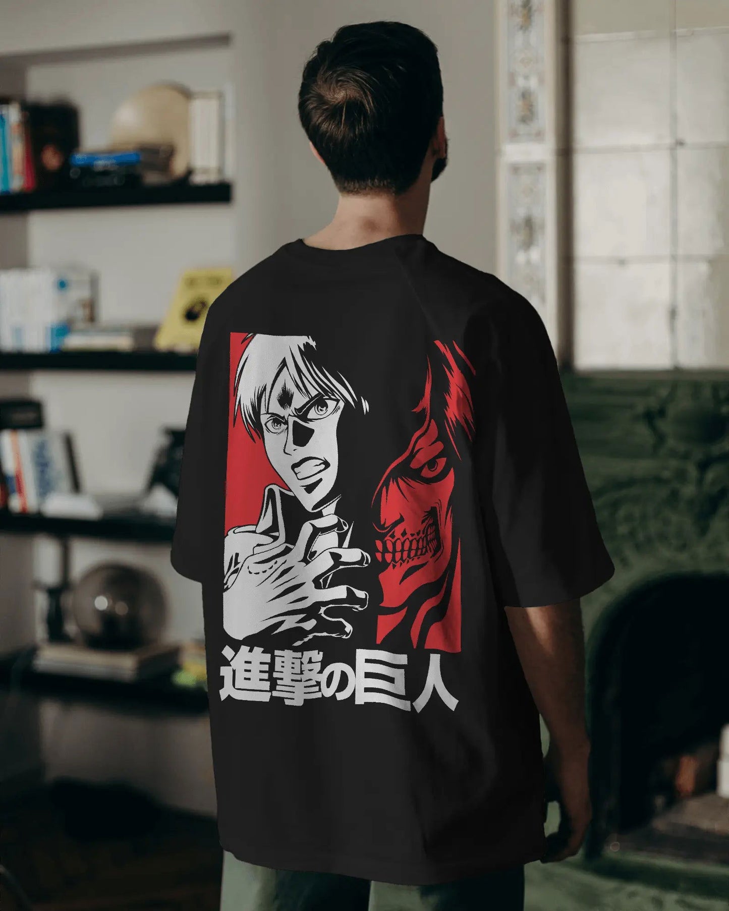 AWBlack levi-attack-on-titan-anime-tshirt