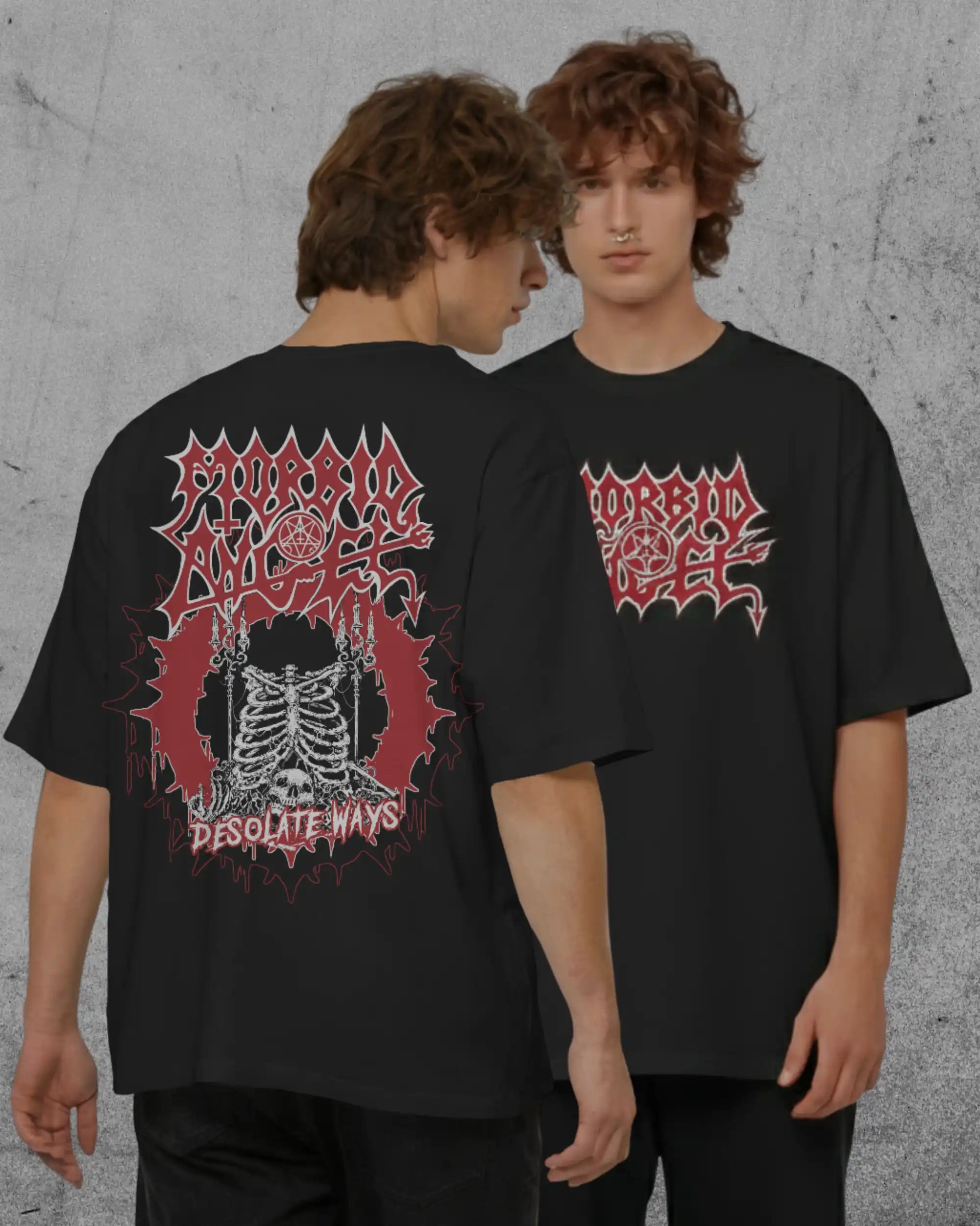 Morbid Angel Oversized T-Shirt | Heavy Metal Graphic Tee XS-2XL