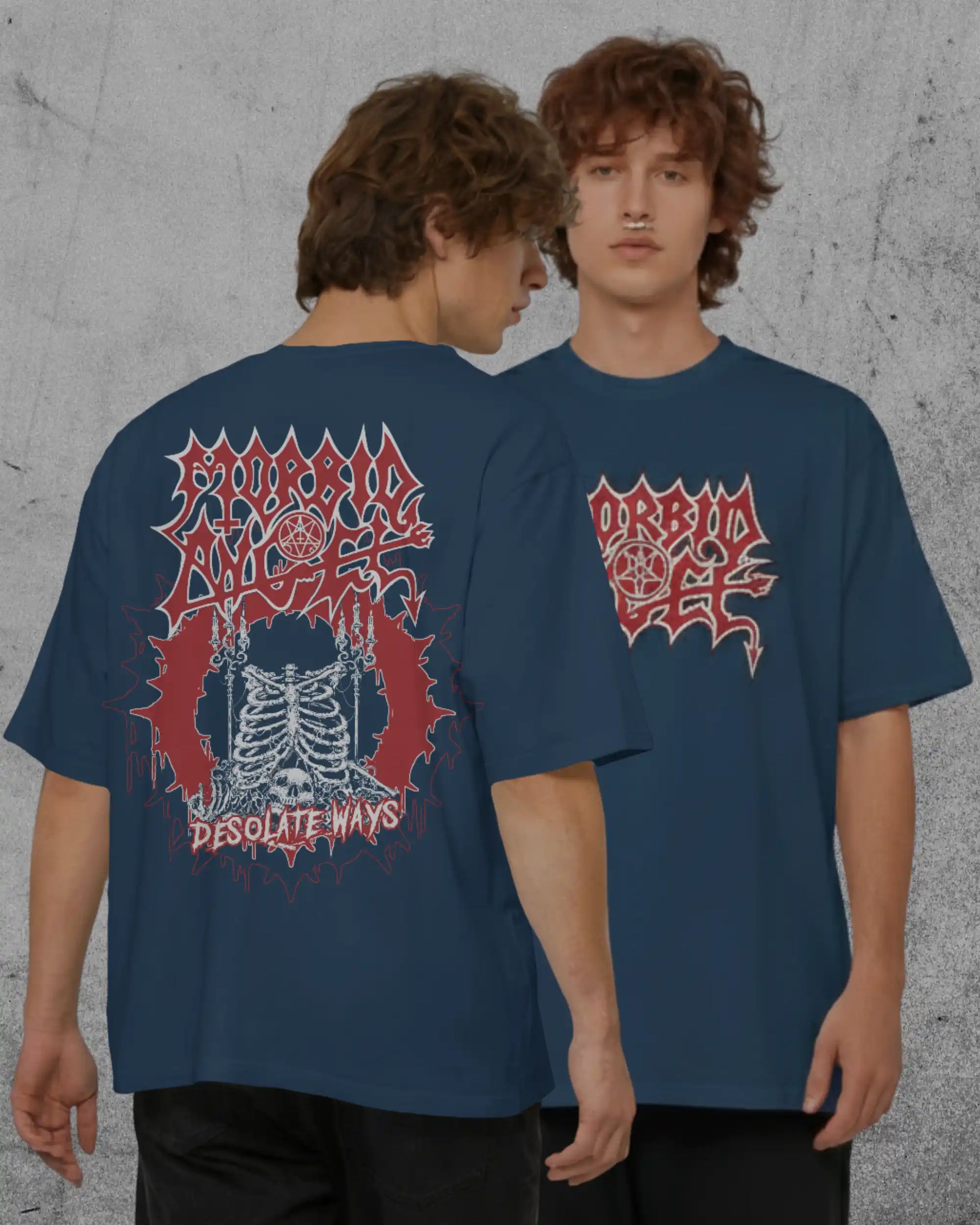 Morbid Angel Oversized T-Shirt | Heavy Metal Graphic Tee XS-2XL