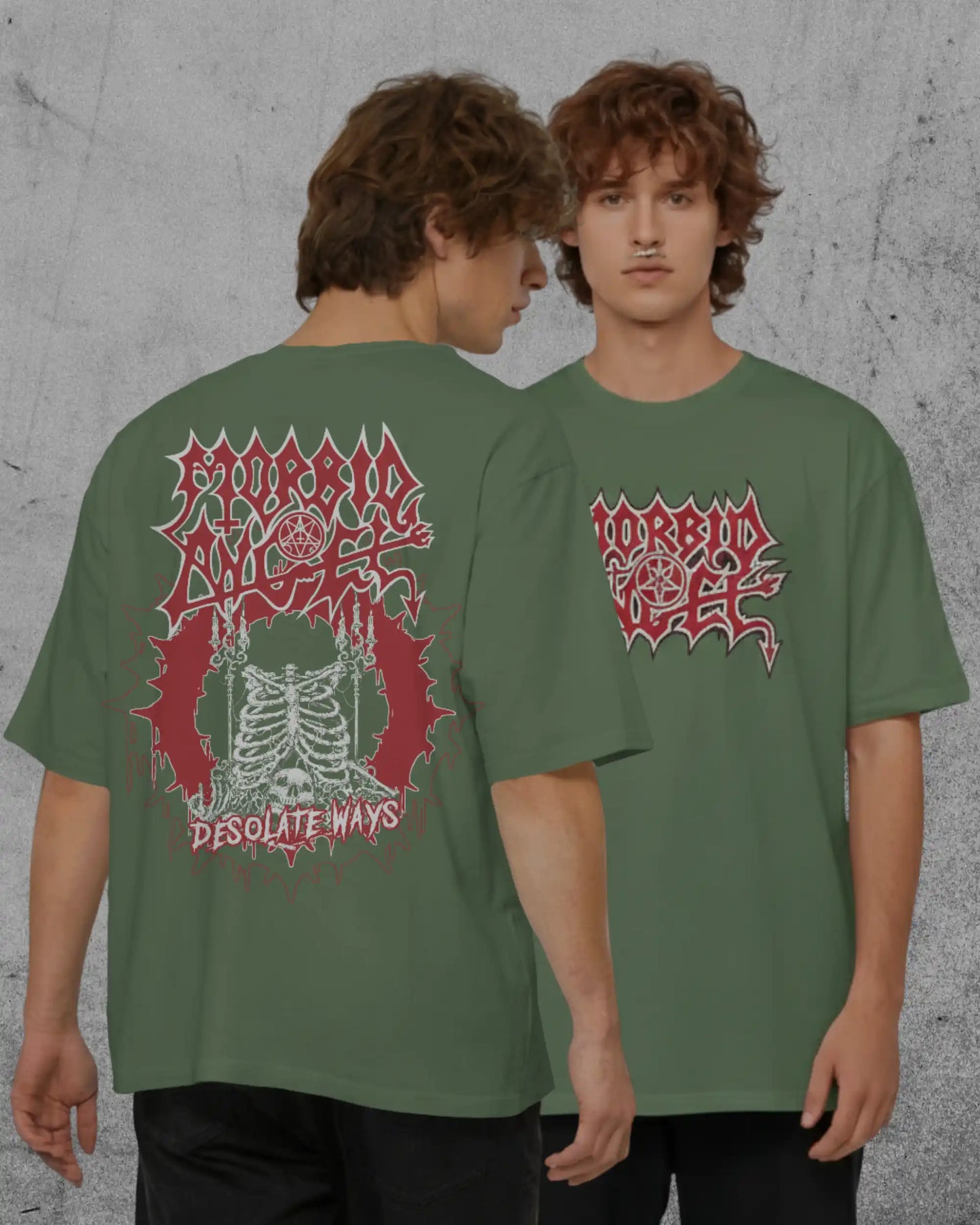 Morbid Angel Oversize T-Shirt 240 GSM – Iconic Music Legends Tee