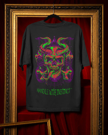 Instinct Reign Oversized T-Shirt (220 GSM Cotton)