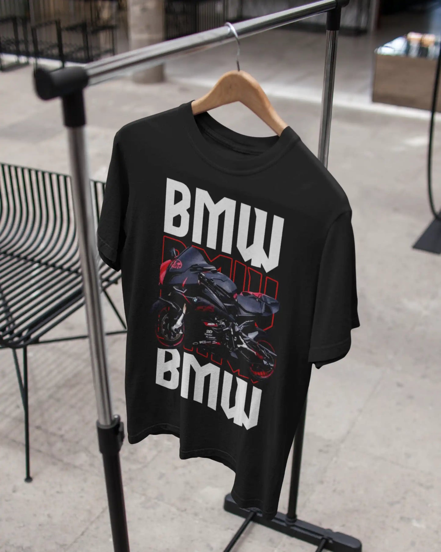 BMW S1000RR Motorcycle Bike T-Shirt  | Multi-Fit Premium 180 GSM | S-7XL