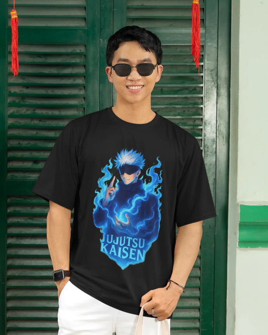 Gojo Satoru Jujutsu Kaisen Premium T-Shirt | Multi-Fit Premium 180 GSM | S-7XL