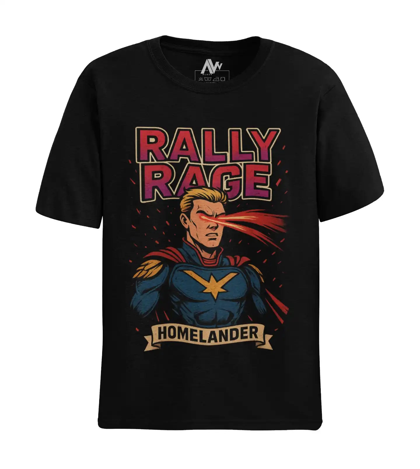 Homelander Rally Rage The Boys T-Shirt | Multi-Fit Premium 180 GSM | S-7XL