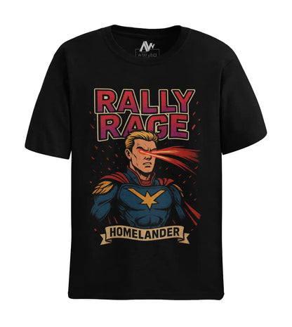 Homelander Rally Rage The Boys T-Shirt | Multi-Fit Premium 180 GSM | S-7XL