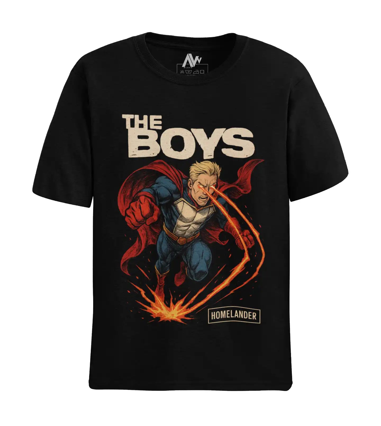 AWBlack homelander-the-boys-tshirt