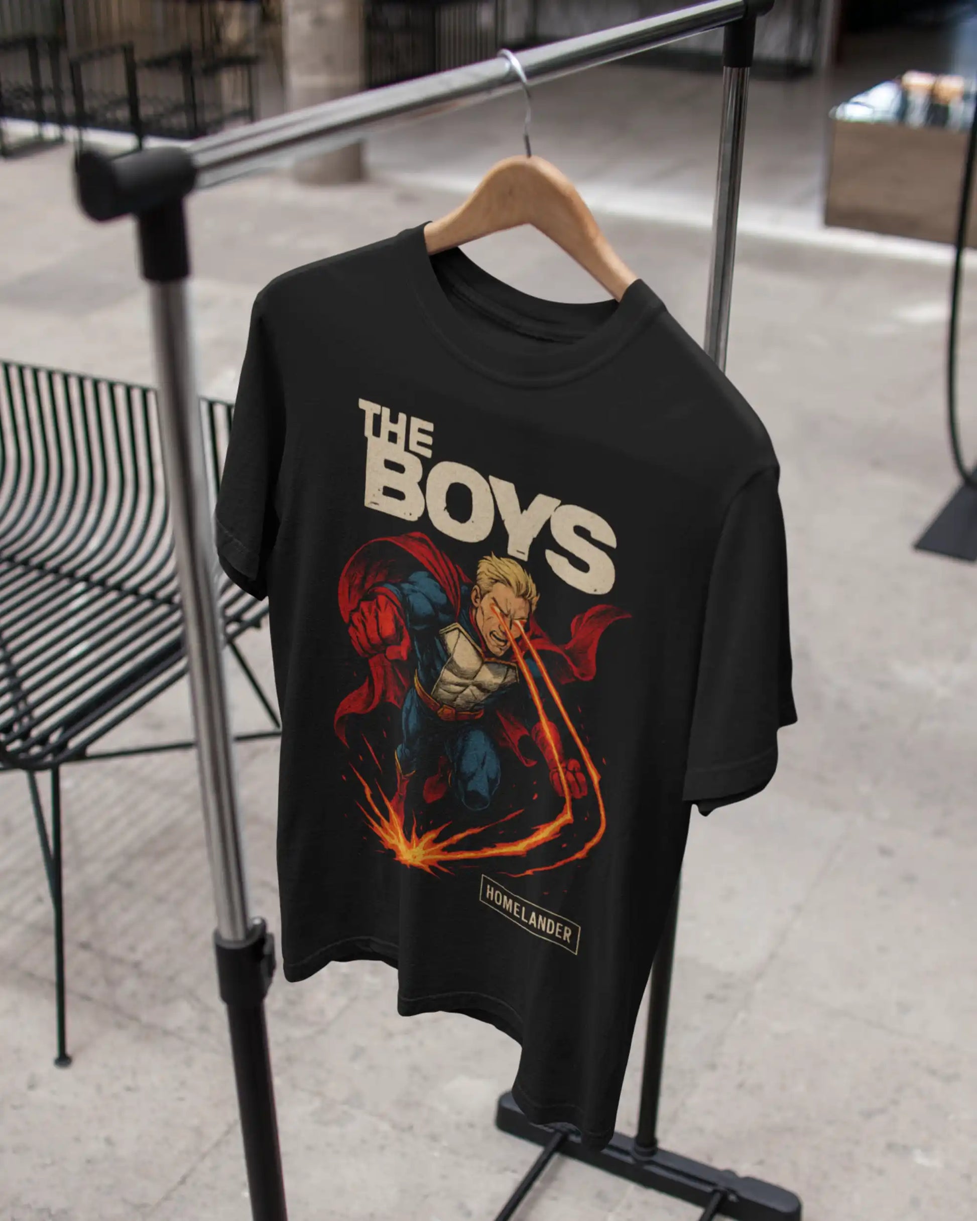 AWBlack homelander-the-boys-tshirt