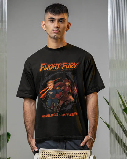 Homelander & Queen Maeve The Boys T-Shirt | Multi-Fit Premium 180 GSM | S-7XL