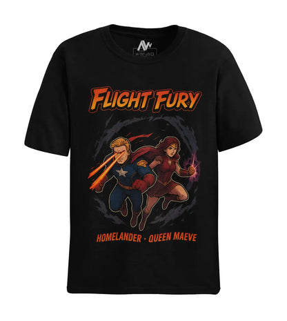 Homelander & Queen Maeve The Boys T-Shirt | Multi-Fit Premium 180 GSM | S-7XL