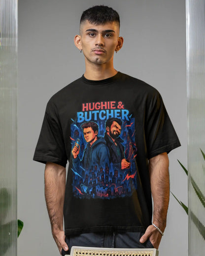Hughie & Butcher The Boys T-Shirt | Multi-Fit Premium 180 GSM | S-7XL
