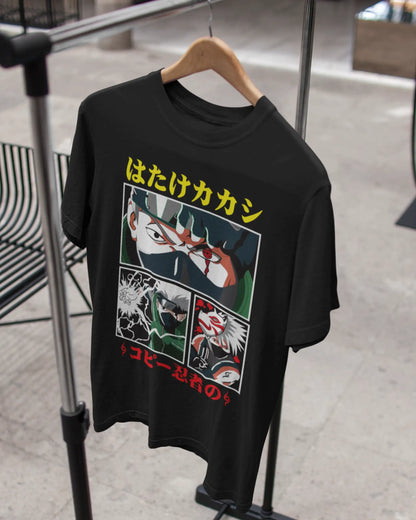 Kakashi Sharingan T-Shirt | Multi-Fit Premium 180 GSM | S-7XL