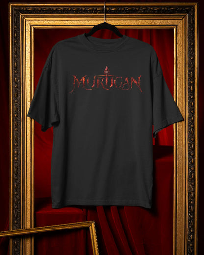 🔥🛕 Lord Murugan Plus-Size T-Shirt – Mythology Graphic Tee | 180 GSM Cotton S–7XL | AWBlack