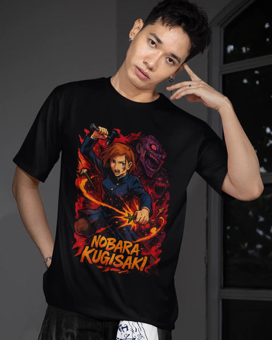Nobara Kugisaki Jujutsu Kaisen T-Shirt | Multi-Fit Premium 180 GSM | S-7XL