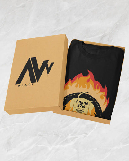 Anime Power T-Shirt | Multi-Fit Premium 180 GSM | S-7XL