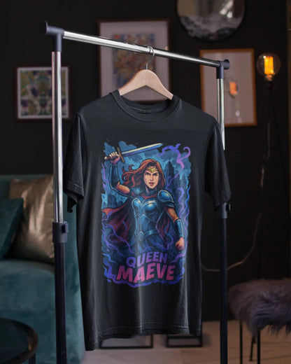 AWBlack queen-maeve-the-boys-tshirt