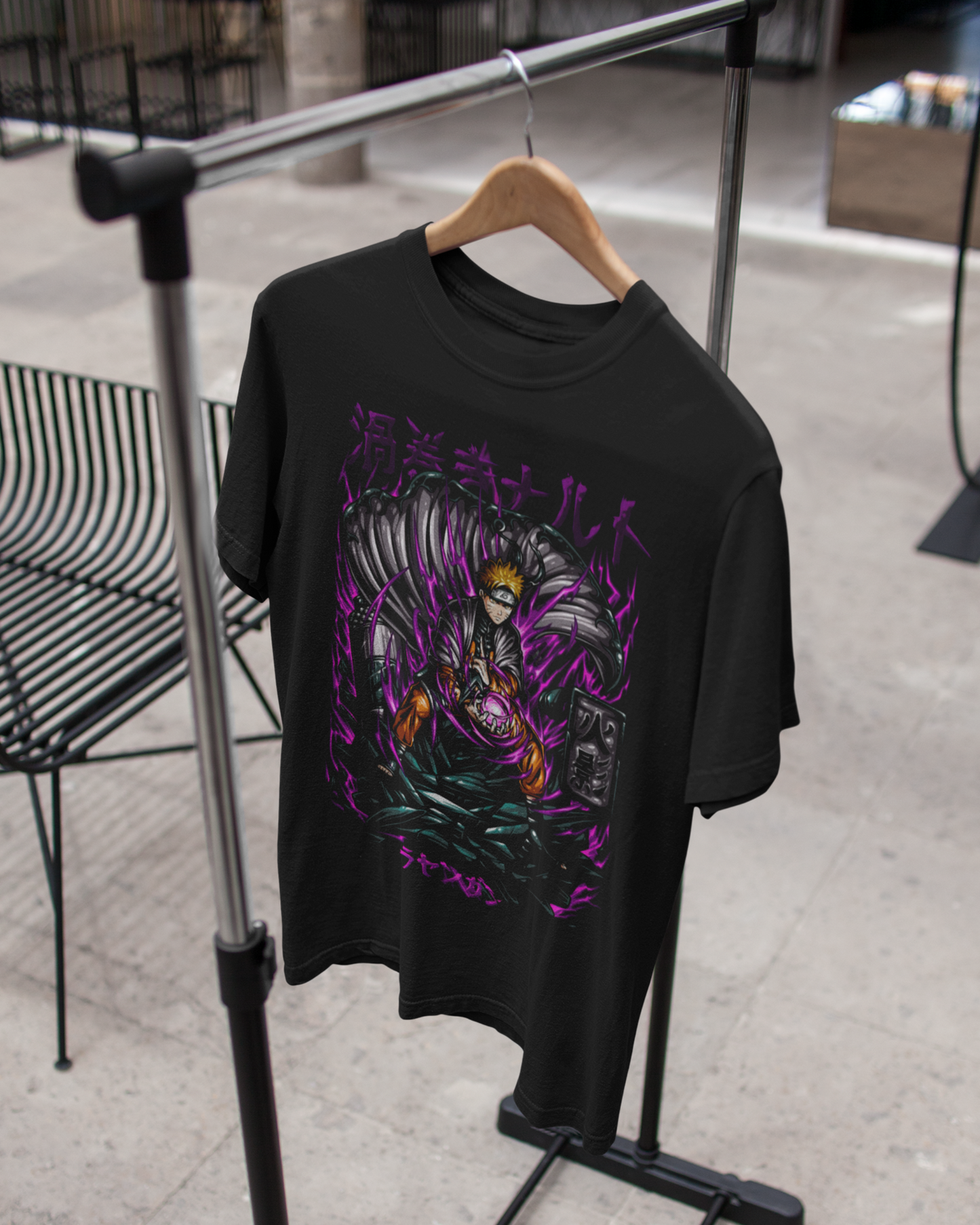 Naruto Kisame Oversize | Regular Fit | Plus Size Premium Black T-Shirt | S to 7XL