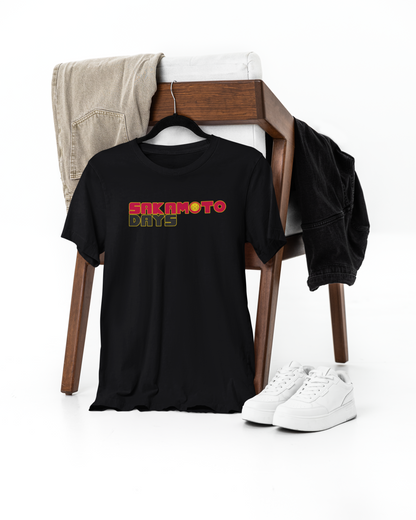 Sakamoto Days – The Hitman’s Legacy Oversize | Regular Fit | Plus Size Premium Black T-Shirt | S to 7XL