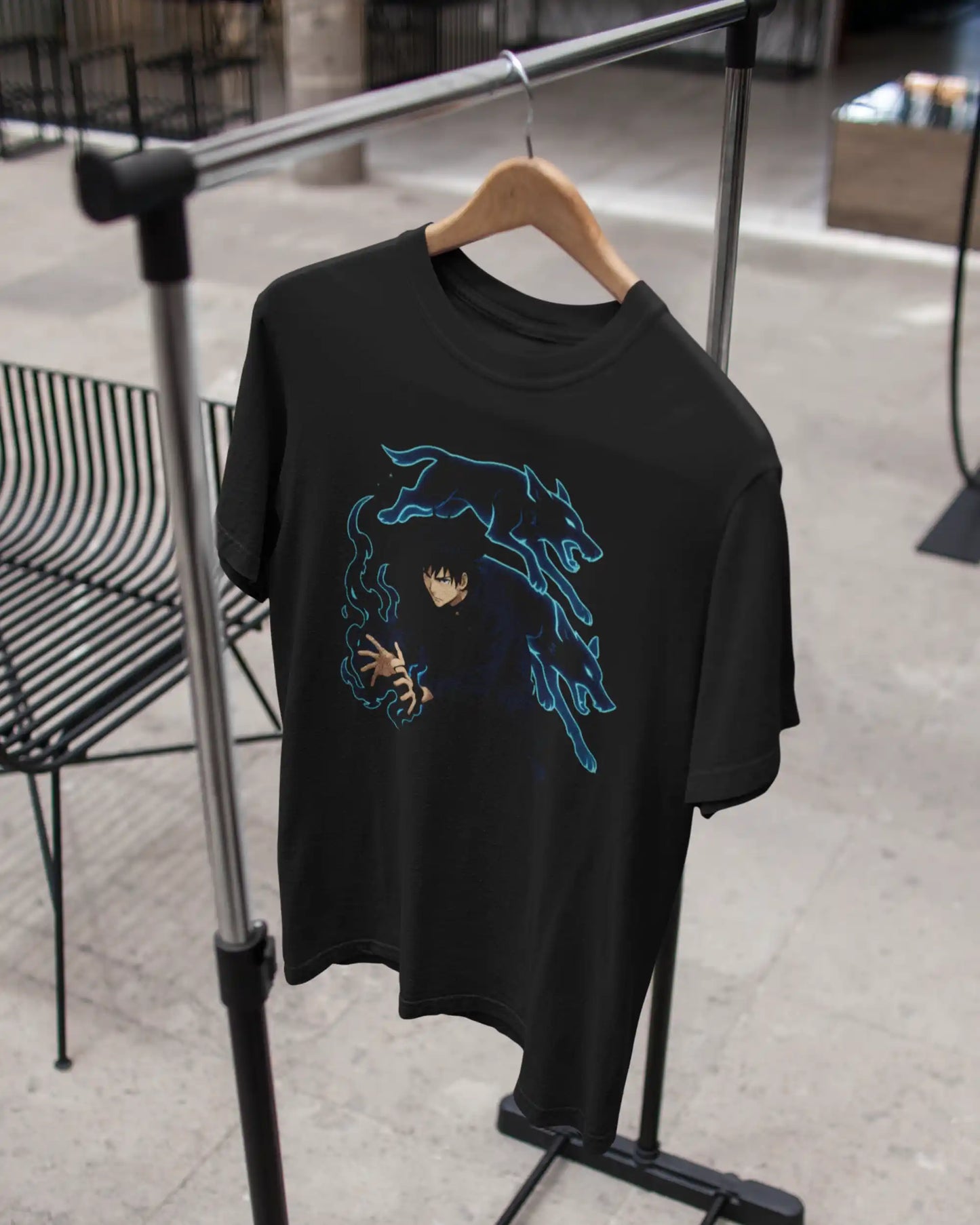 Shadow Summoner Spirit Wolves Premium Multi-Fit T-Shirt | Anime Oversize & Regular | 100% Cotton | 180 GSM | S to 7XL