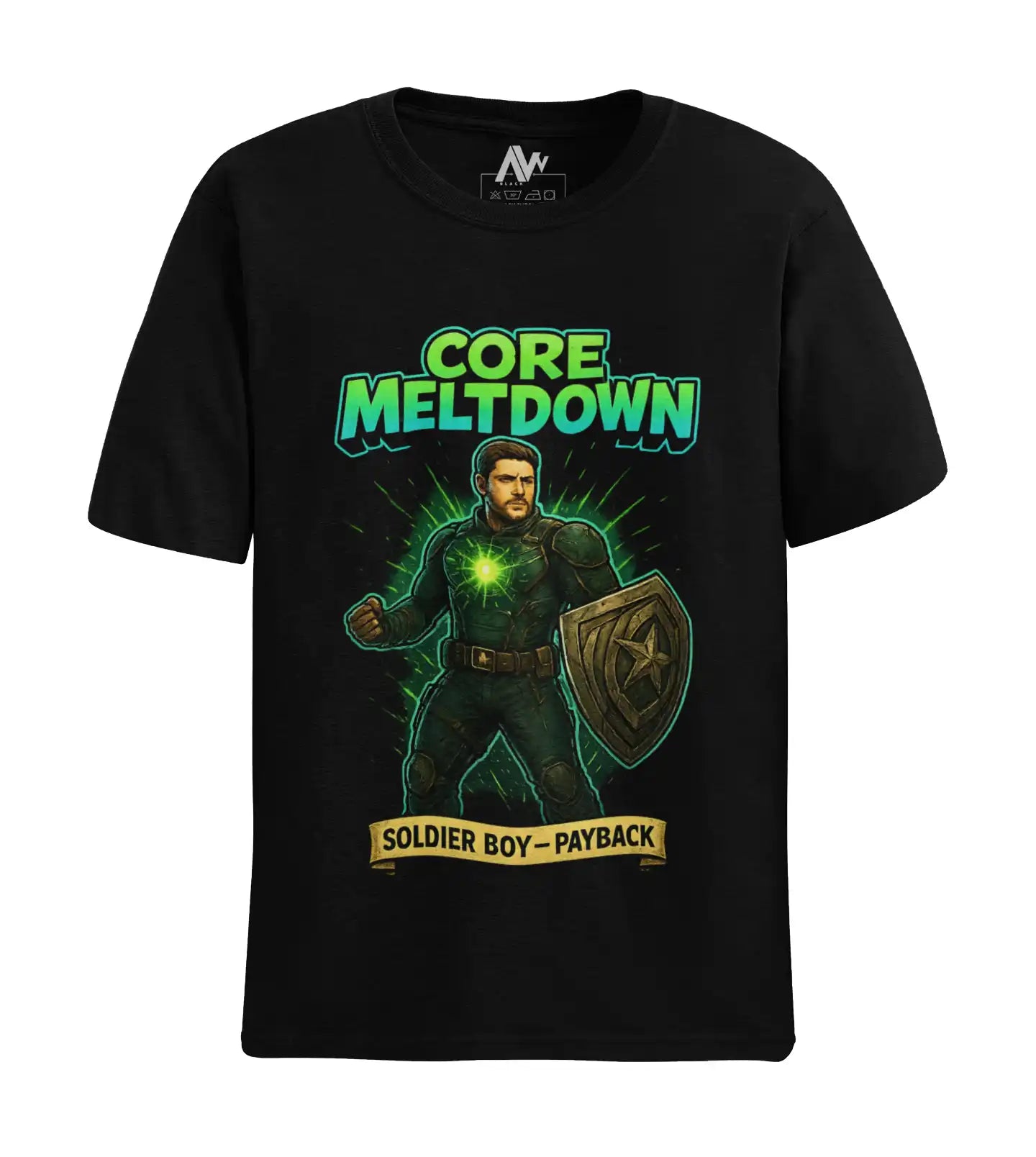 AWBlack soldier-boy-the-boys-tshirt