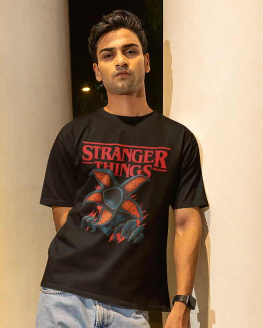 Stranger Things Demogorgon T-Shirt | Multi-Fit Premium 180 GSM | S-7XL