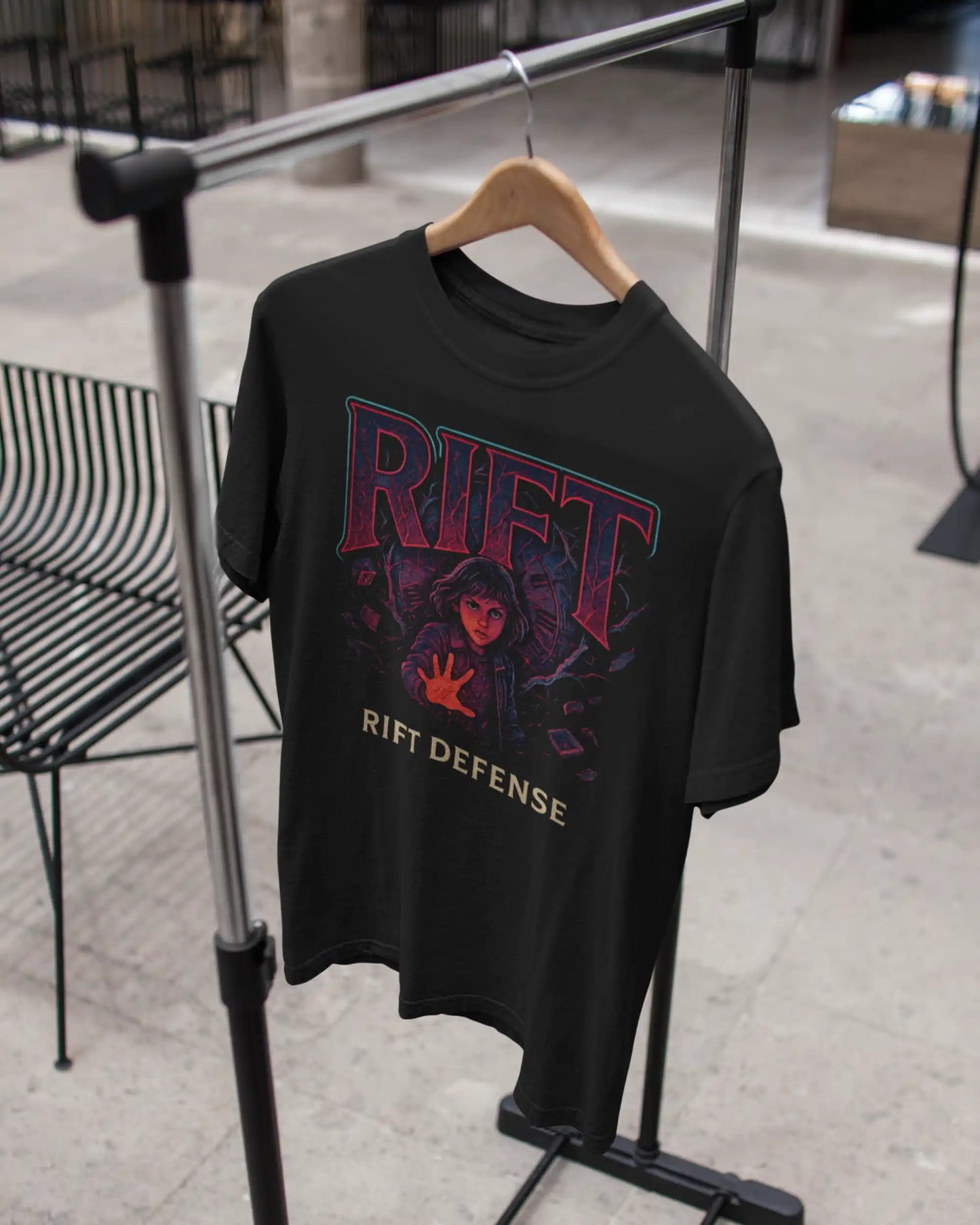 Stranger Things Eleven Rift Defense T-Shirt | Multi-Fit Premium 180 GSM | S-7XL