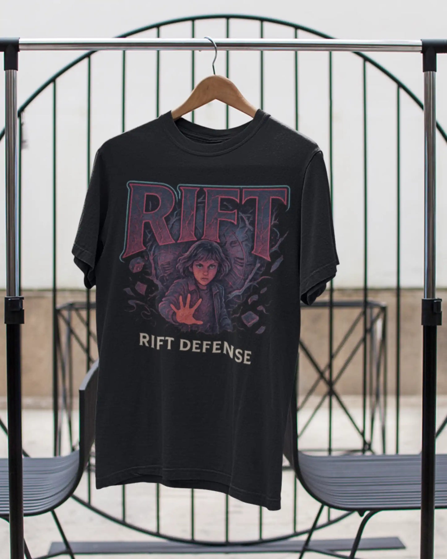 Stranger Things Eleven Rift Defense T-Shirt | Multi-Fit Premium 180 GSM | S-7XL