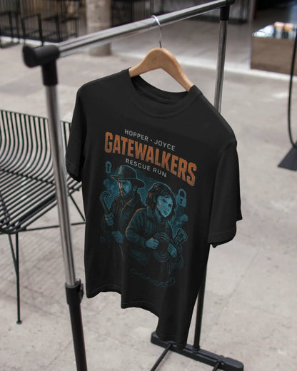 Stranger Things Gatewalkers T-Shirt | Multi-Fit Premium 180 GSM | S-7XL