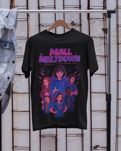 Stranger Things Hawkins Squad T-Shirt | Multi-Fit Premium 180 GSM | S-7XL