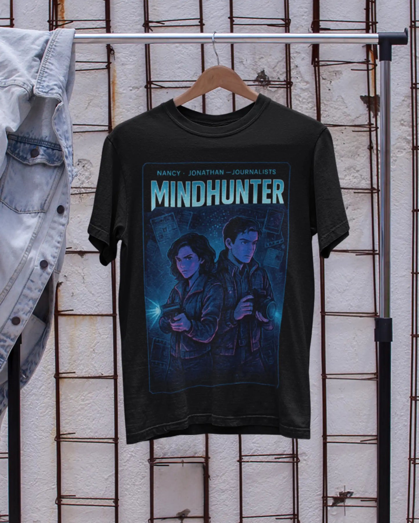Stranger Things Mindhunter T-Shirt | Multi-Fit Premium 180 GSM | S-7XL