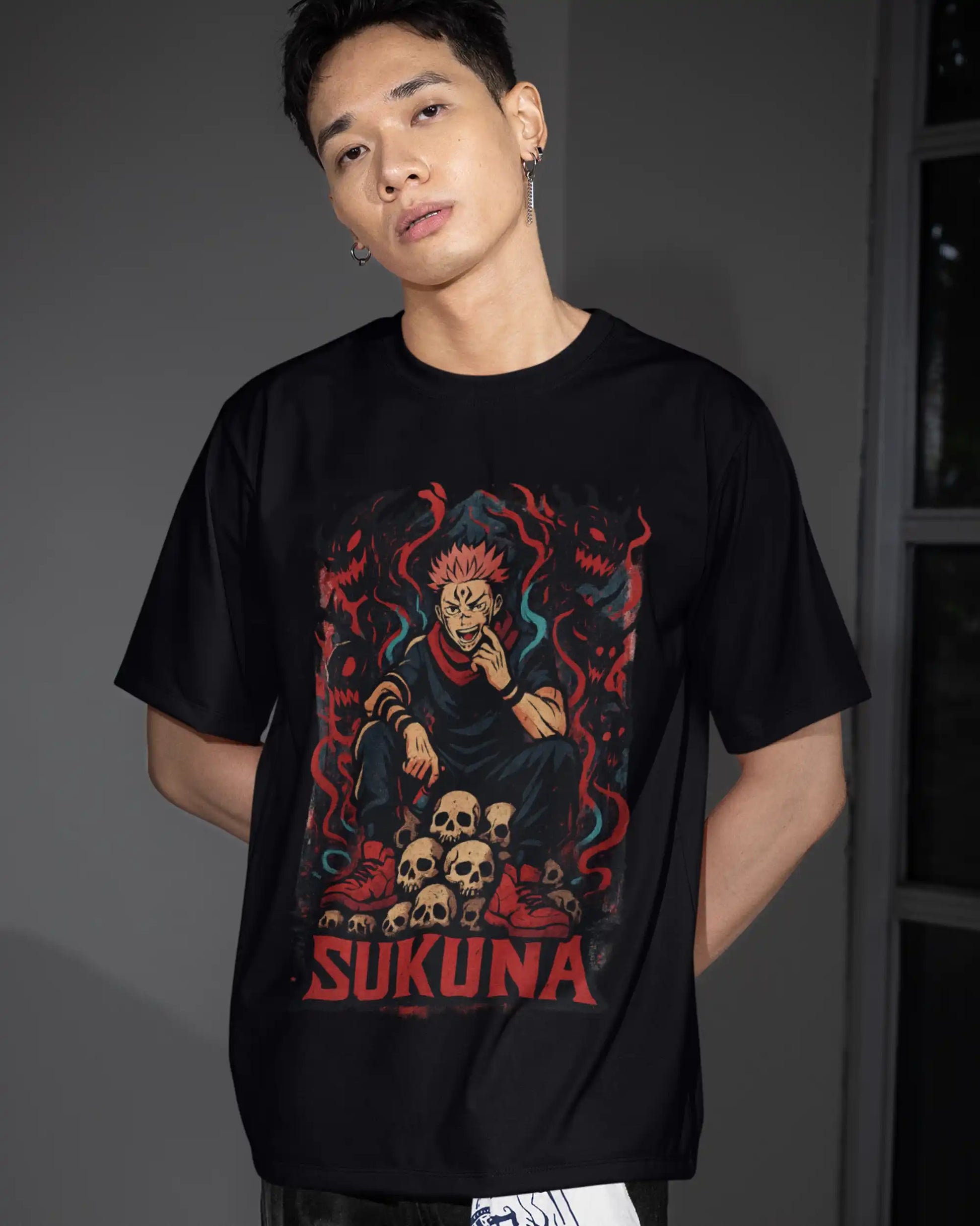 AWBlack sukuna-jujutsu-kaisen-tshirt