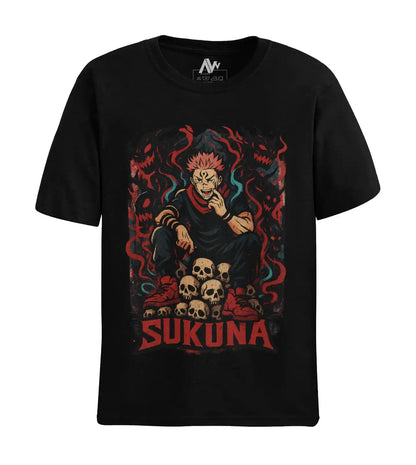 AWBlack sukuna-jujutsu-kaisen-tshirt